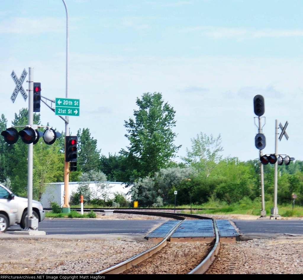 BNSF "OTVR JCT". BNSF Moorhead sub.